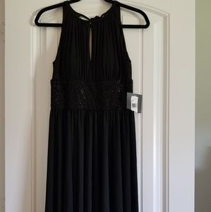Black JS cocktail dress
